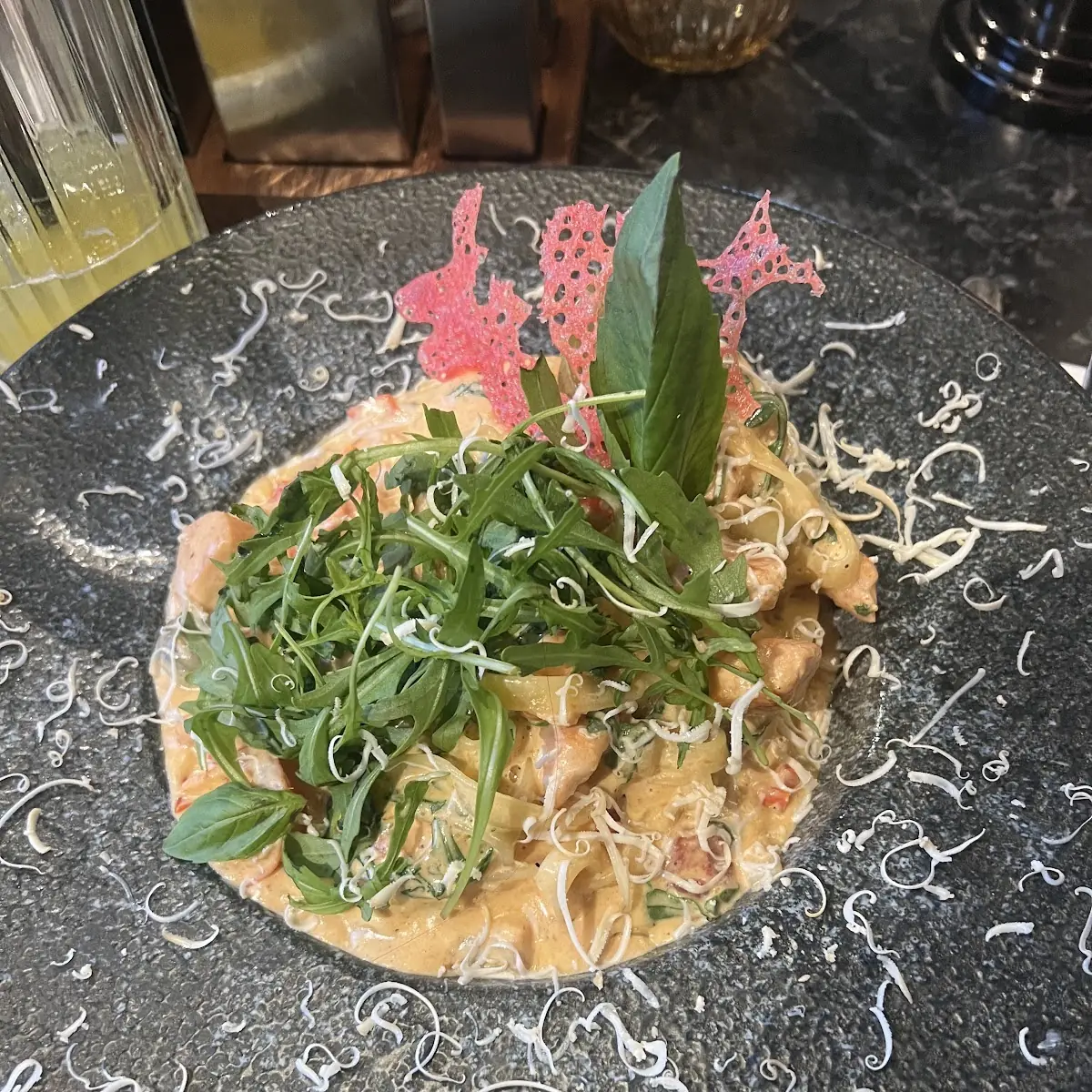 Pasta Mit Lachs