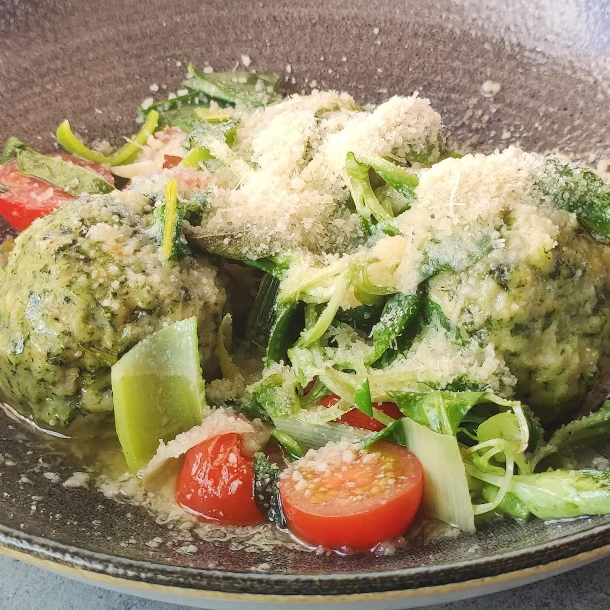 Spinatknödel