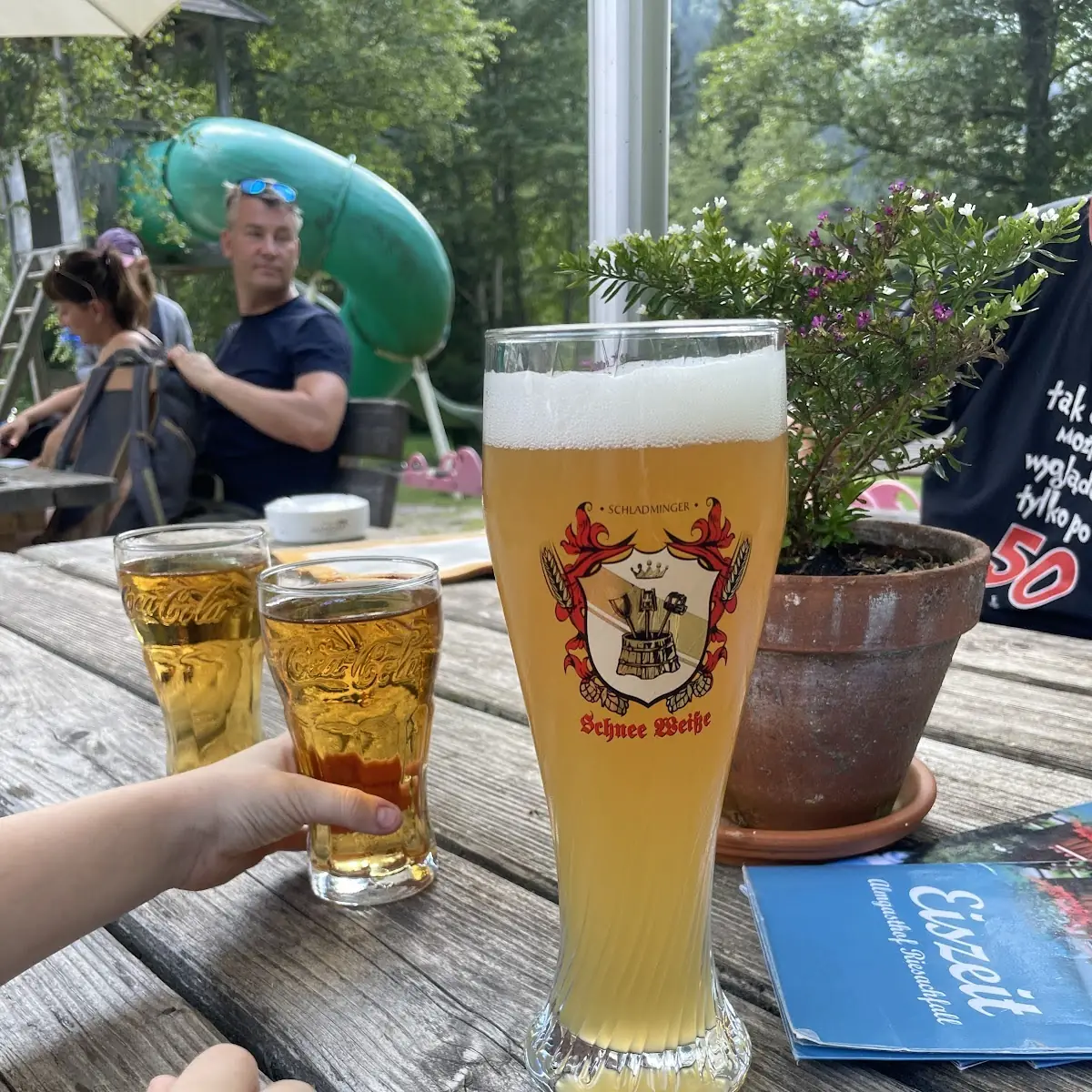 Schneeweisse Weizenbier