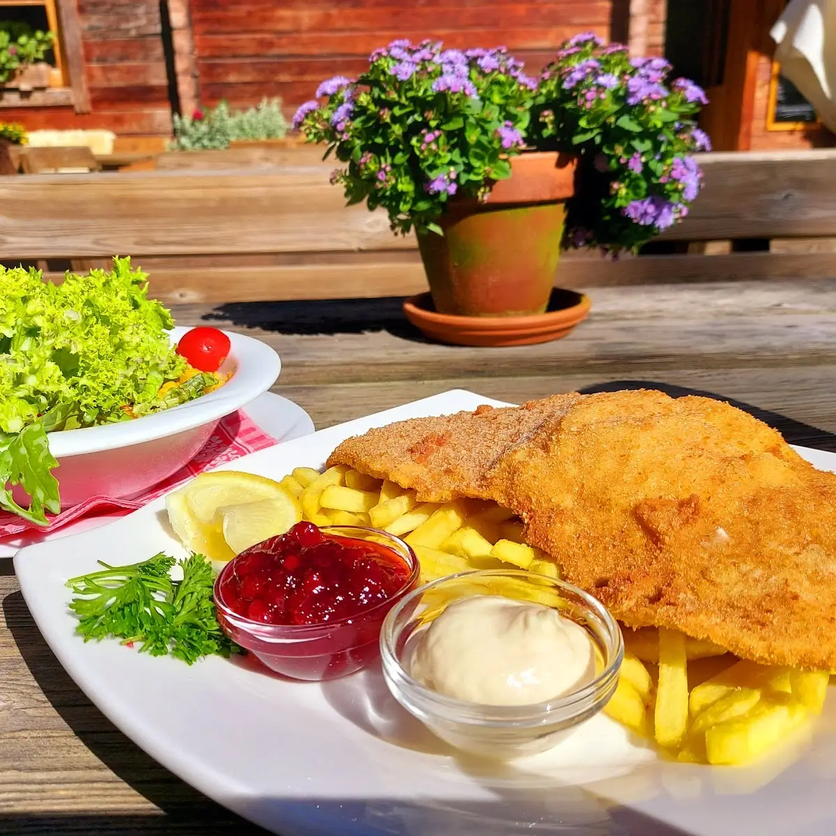 Wienerschnitzel Mit Kartoffelsalat
