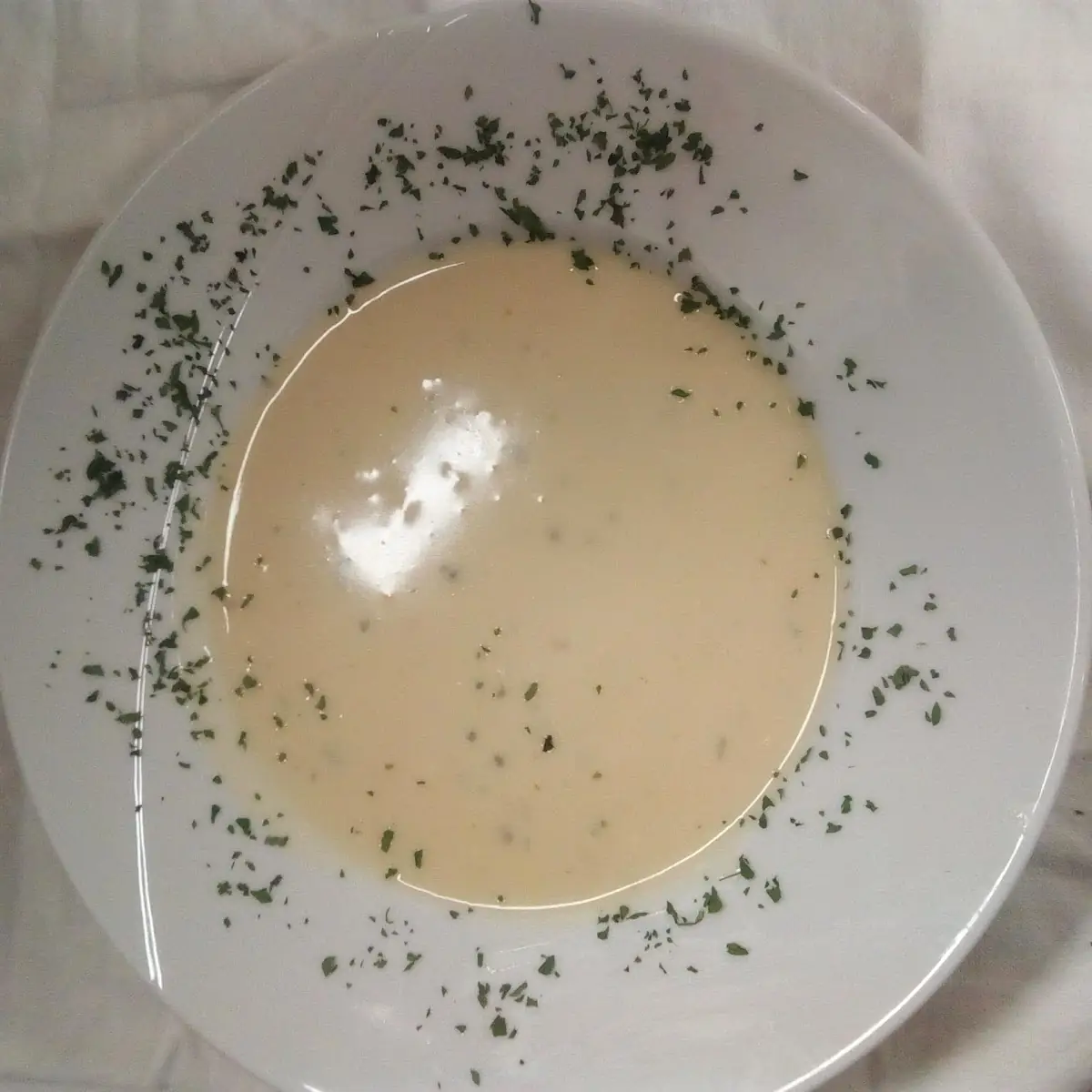 Knoblauchcremesuppe