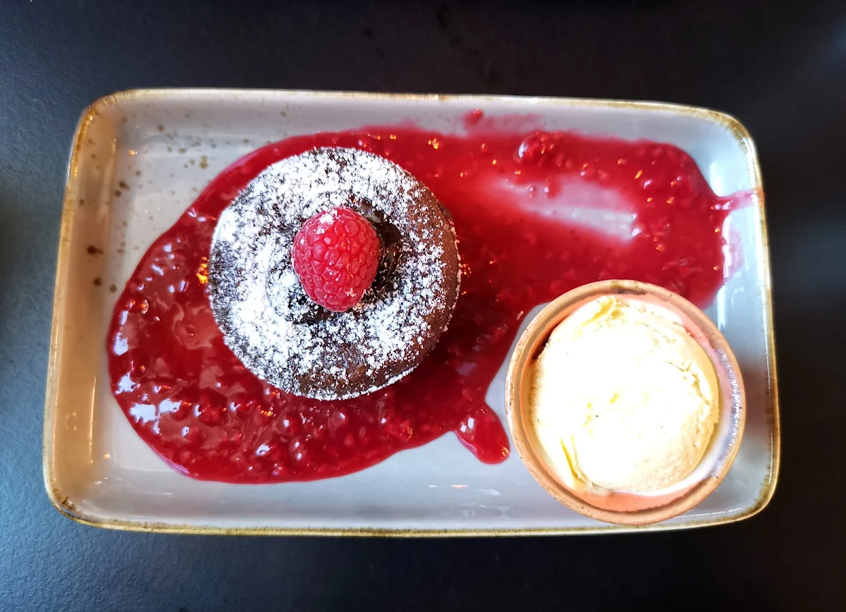 Himbeer Lava Cake
