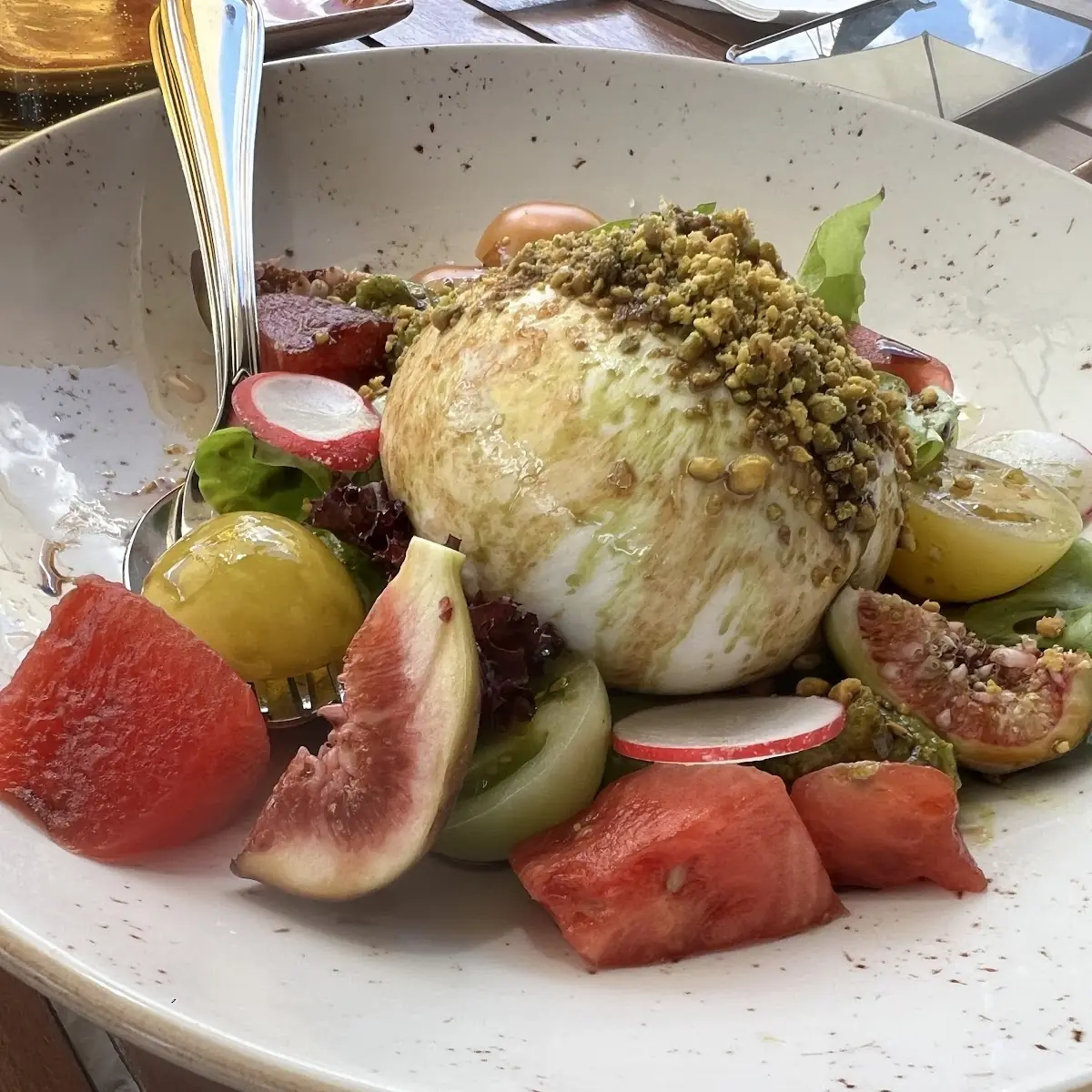 Italienische Burrata