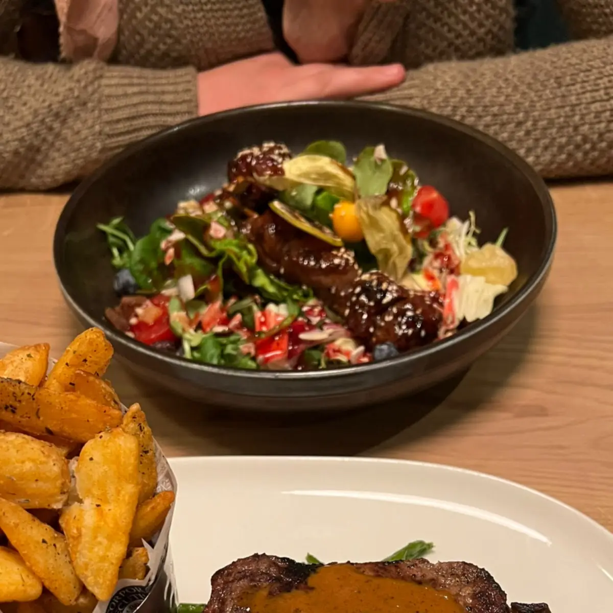 Tennessee Steak Mit Jack Daniel's Flambiert