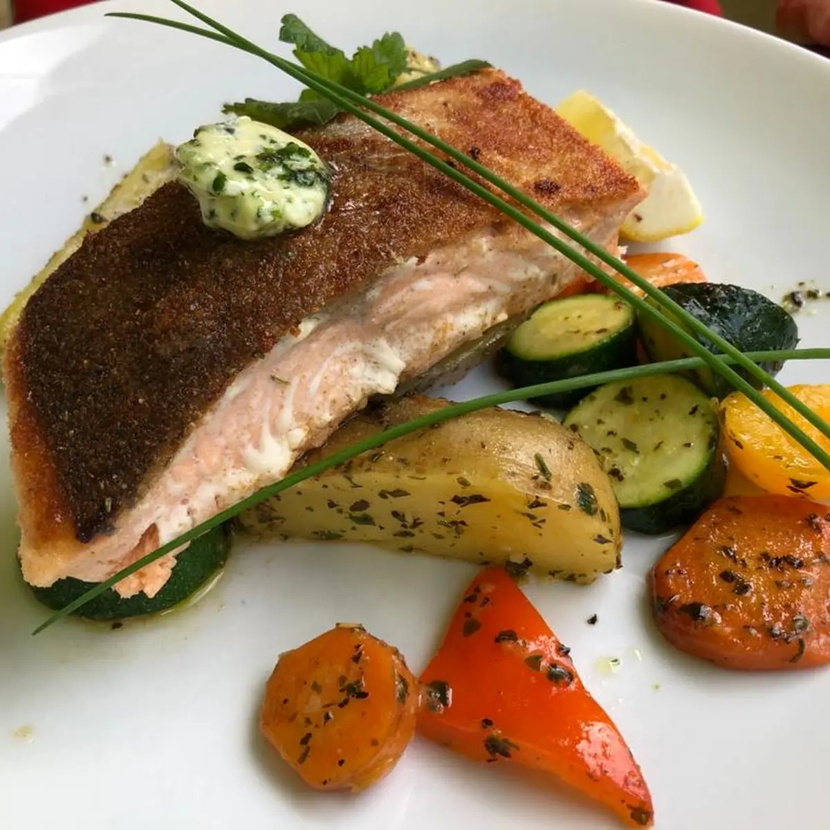 Lachsfilet