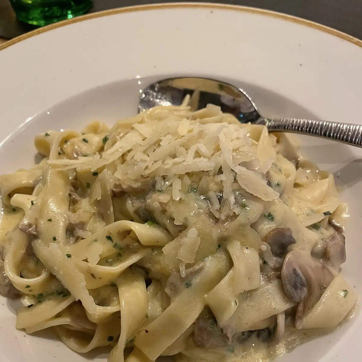 Mushroom Tagliatelle