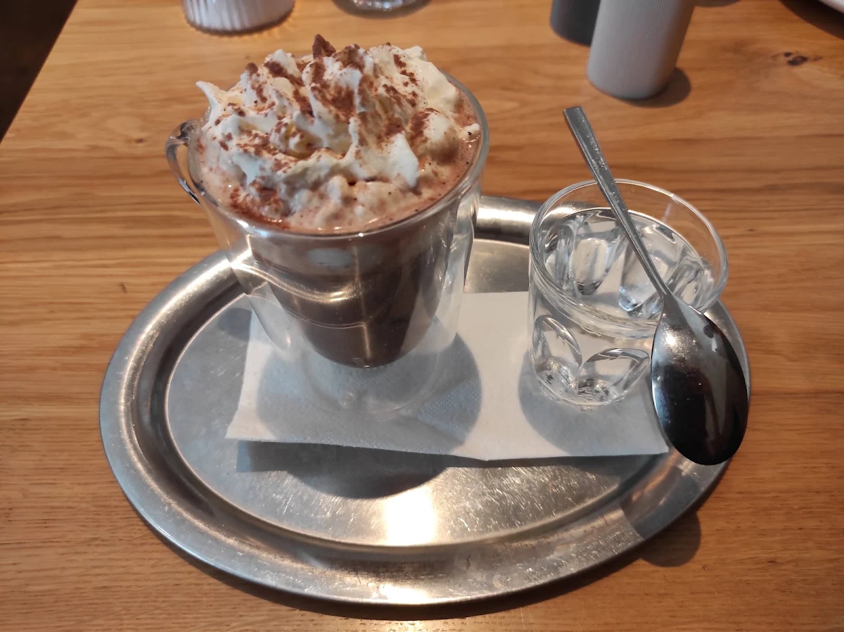 Hot Chocolate with Wiped Cream