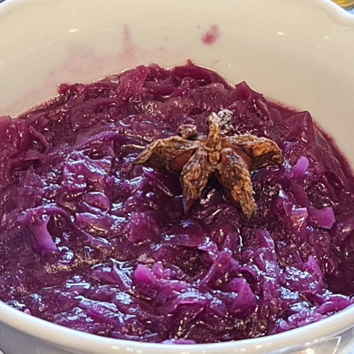 Rotkraut Mit Sternanis