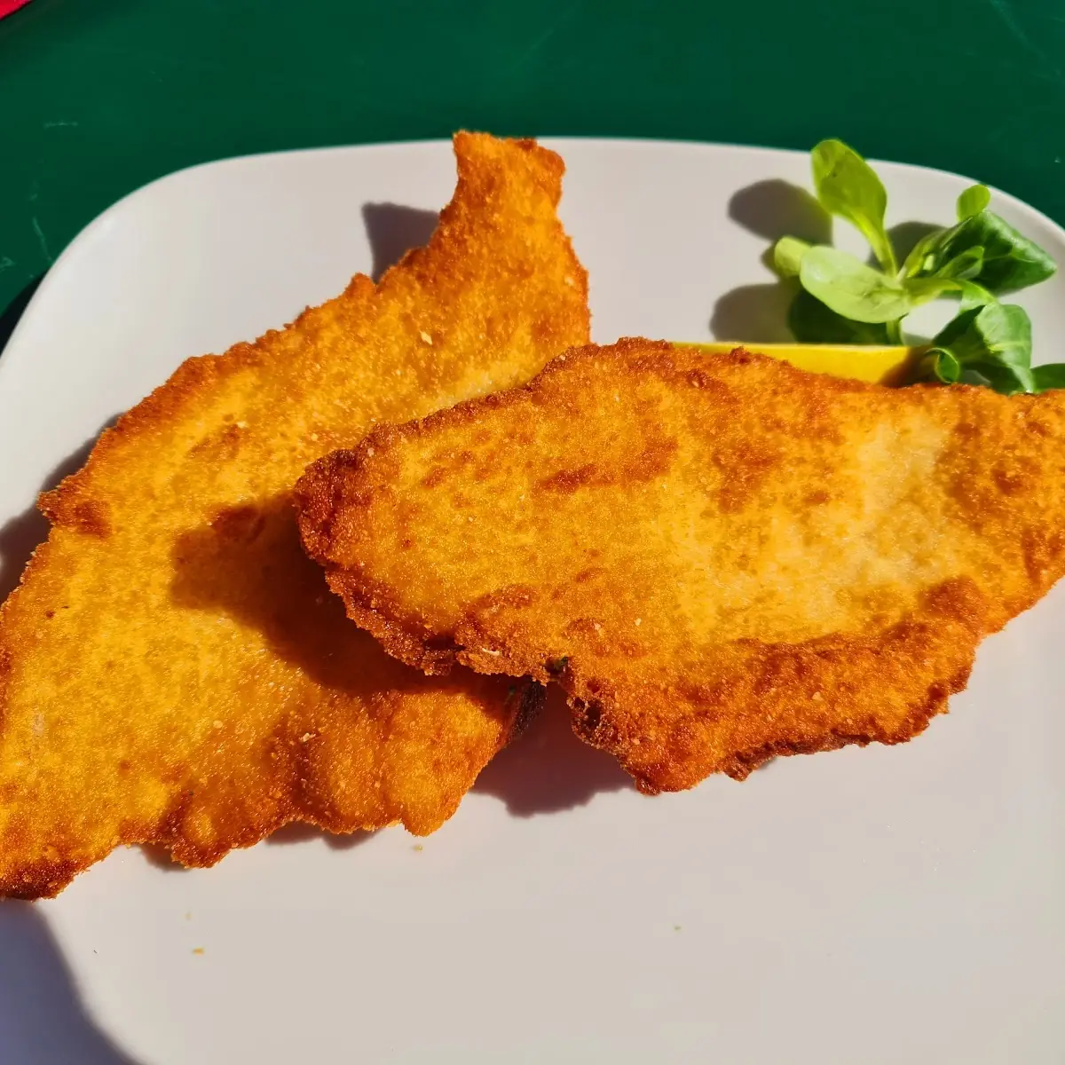 Scholle Gebackene