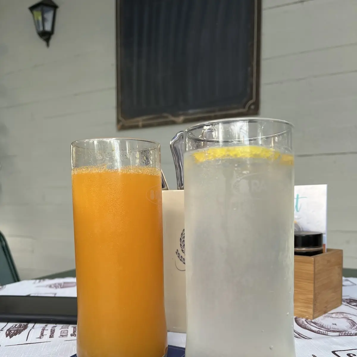 Soda Zitrone Und Pargo Marille