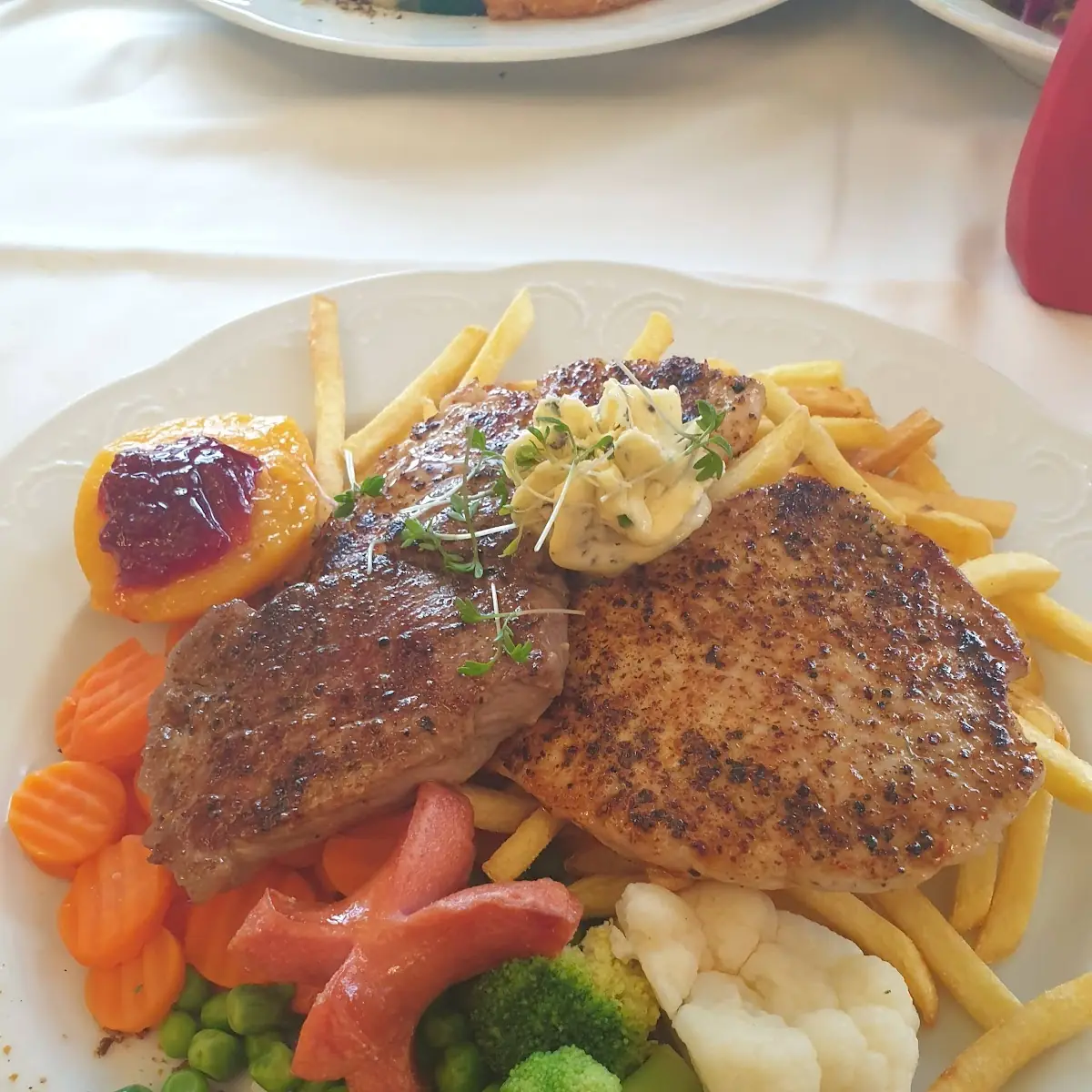 Gegrillte Gemischter Grillteller