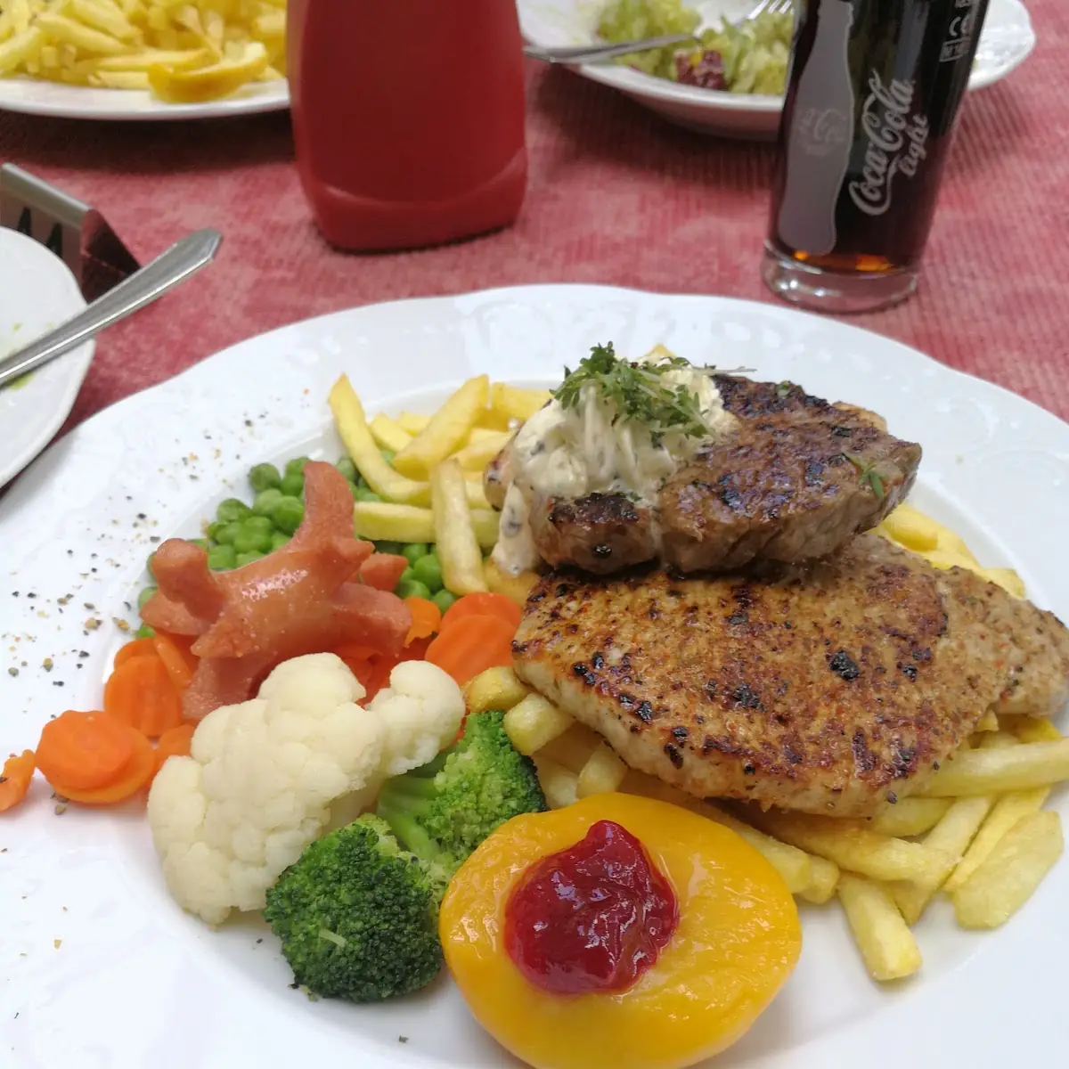 Gemischt Gegrillte Teller