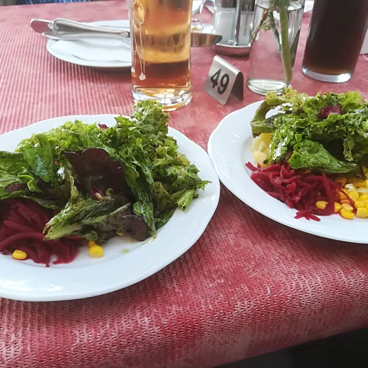 Gemischter Salat Menü
