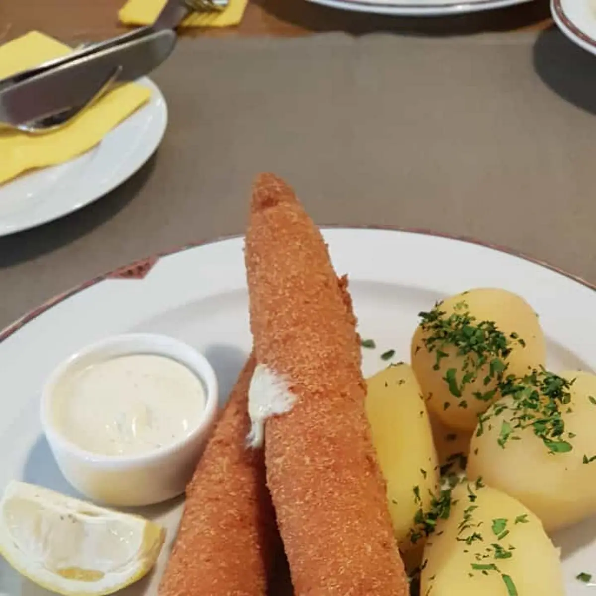 Spargel Cordon-bleu