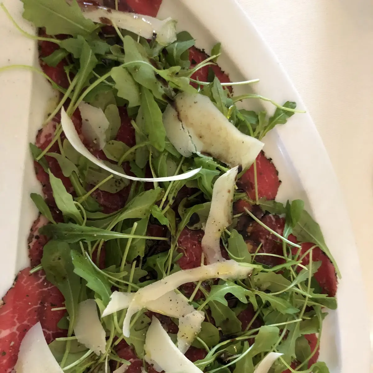 Carpaccio Con Rucola