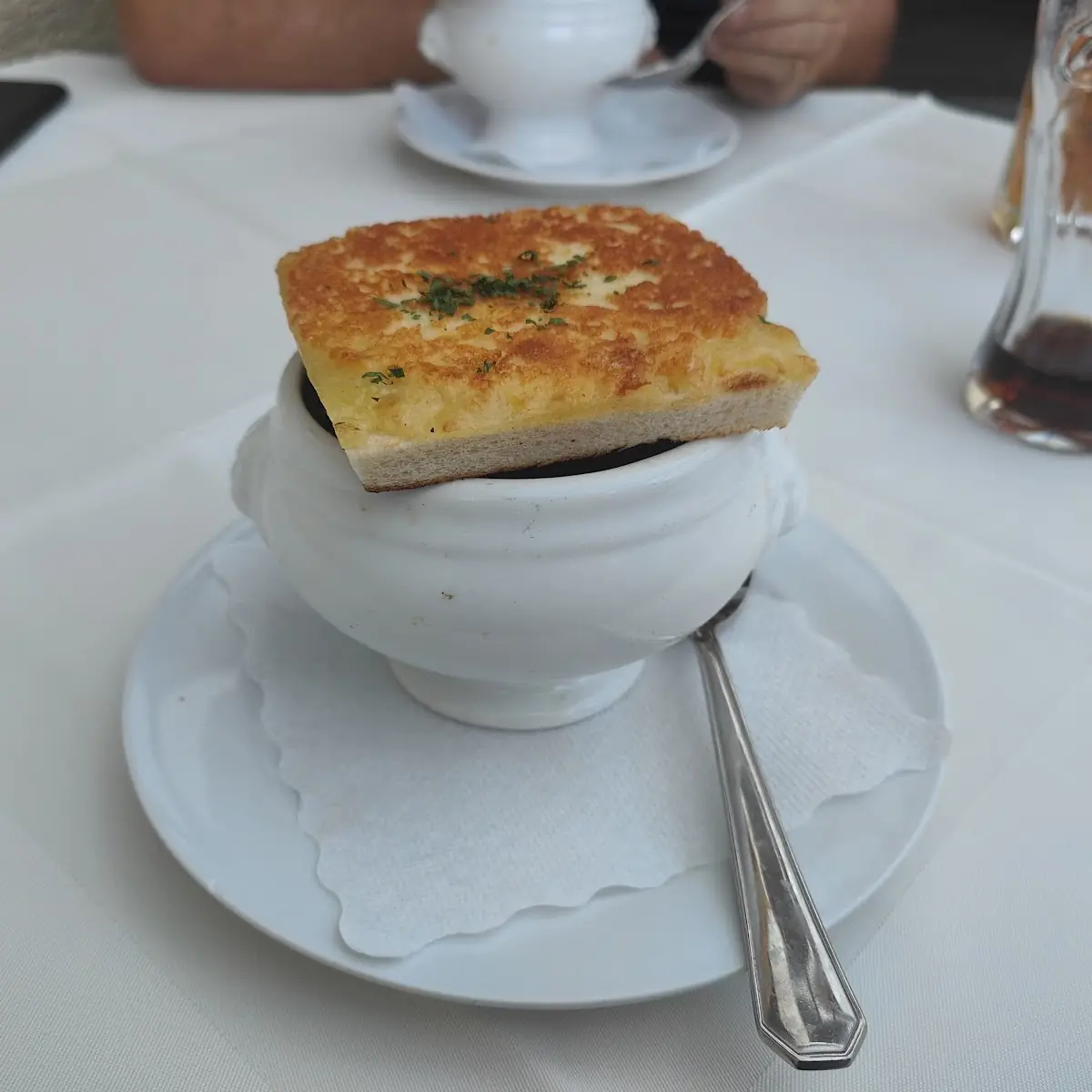 Französische Zwiebel Suppe