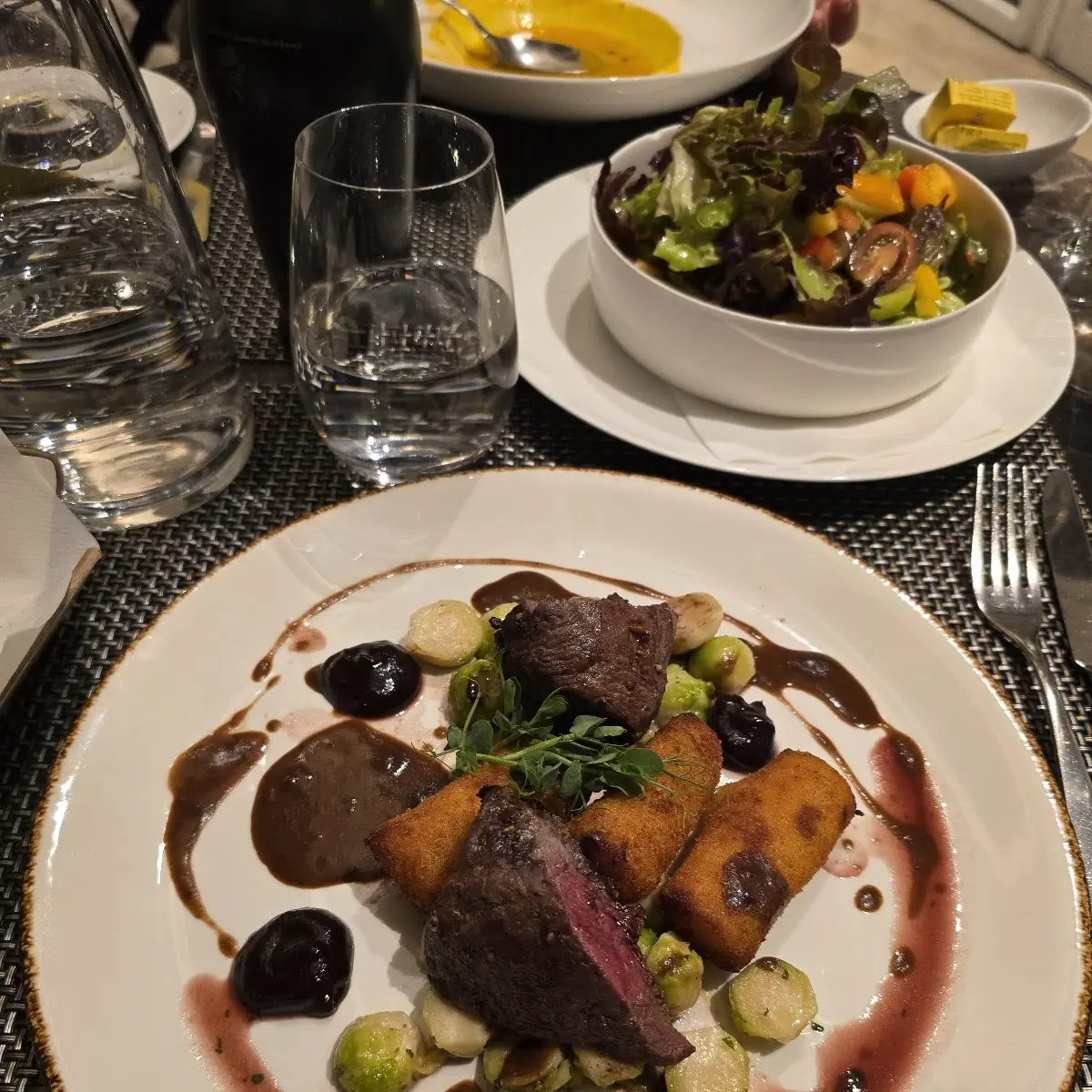 Hirschsteak
