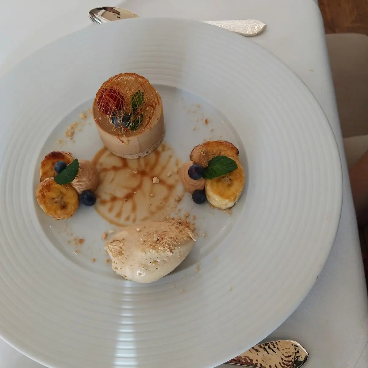 Kardamom Kaffee Mousse Törtchen