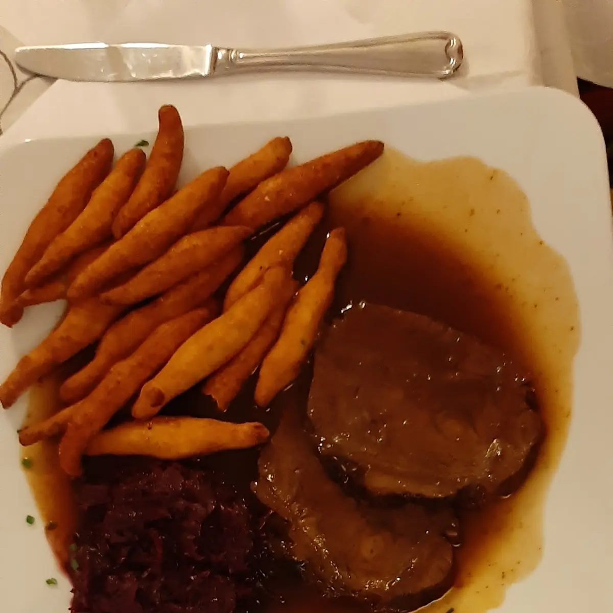 Sipbachzeller Wasserbüffelbraten