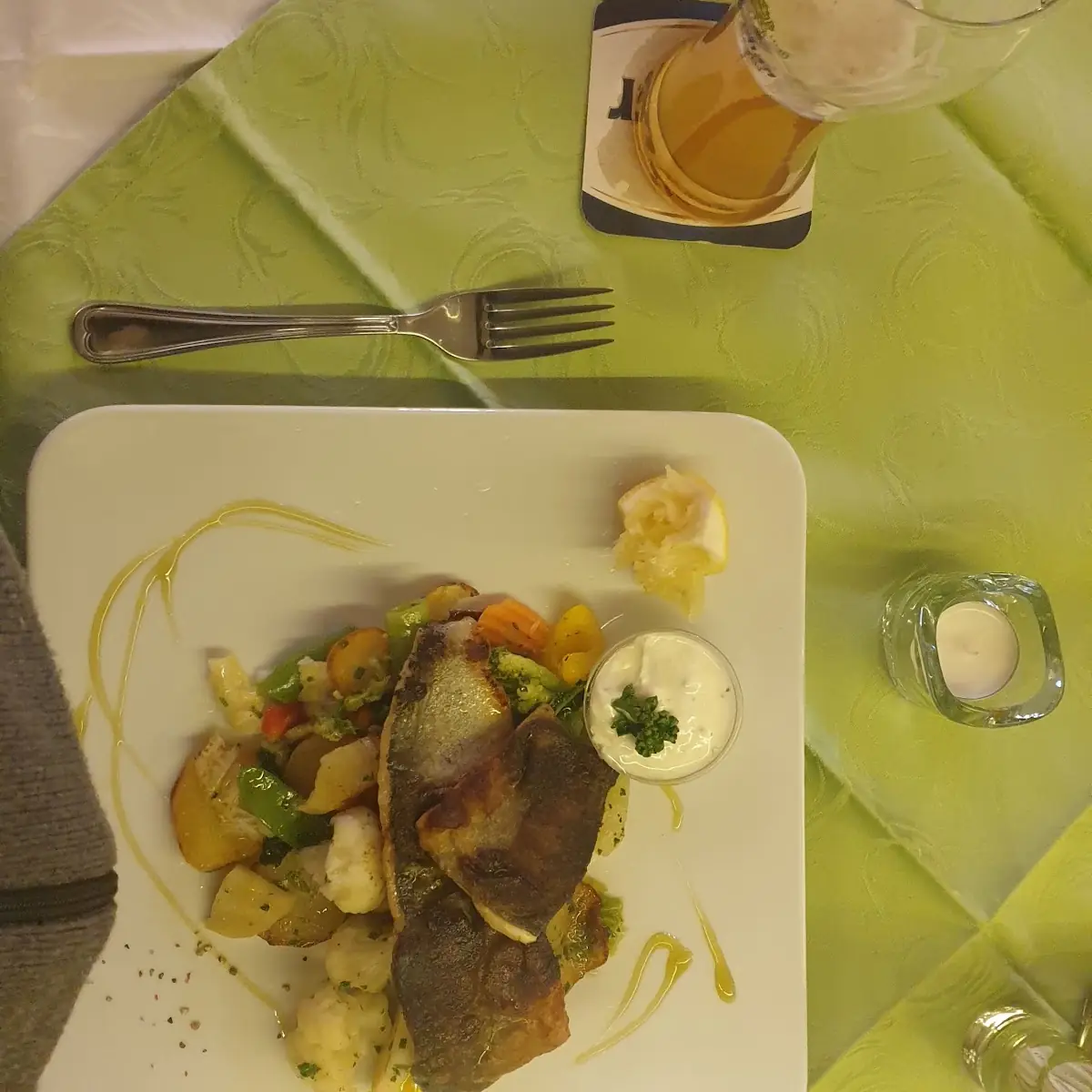 Zanderfilet Mit Gemüse