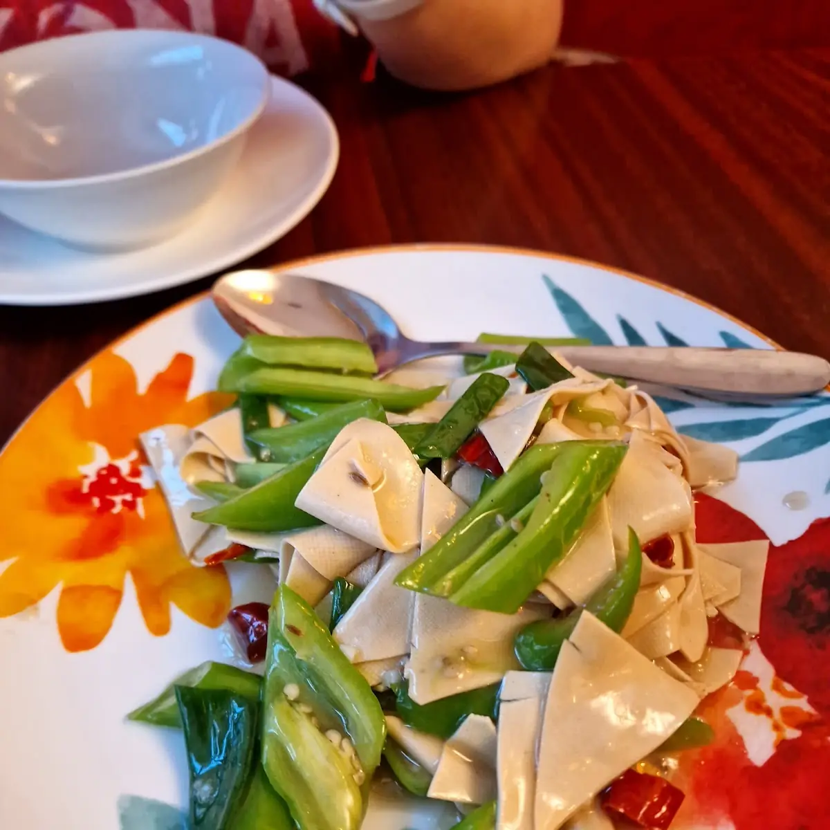Gebratener Getrockneter Tofu