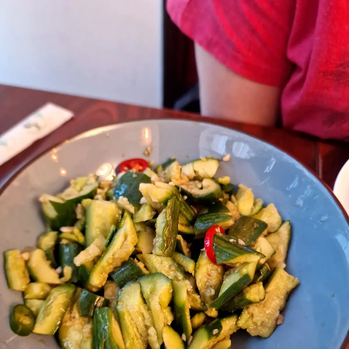 Gurkensalat Mit Knoblauch Scharf