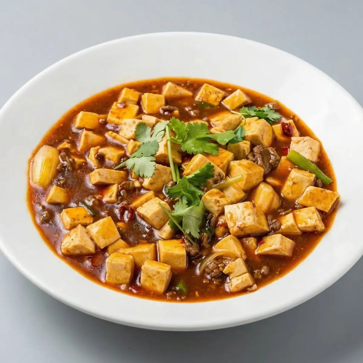 Mapo Tofu Mit Rindfleisch Scharf