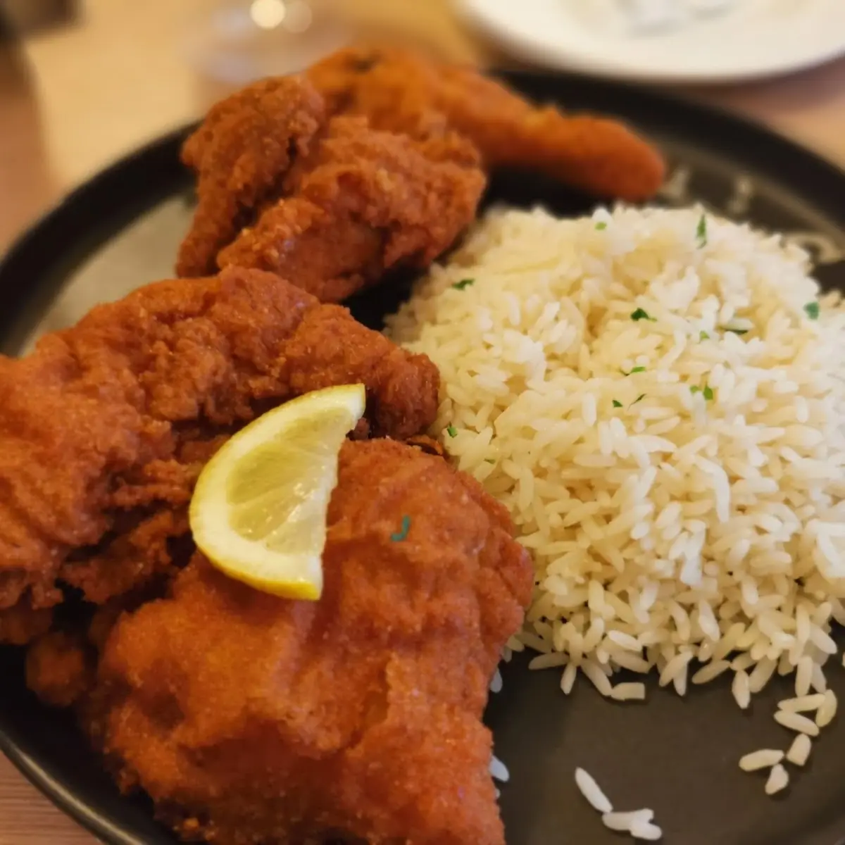 Backhendl Mit Reis
