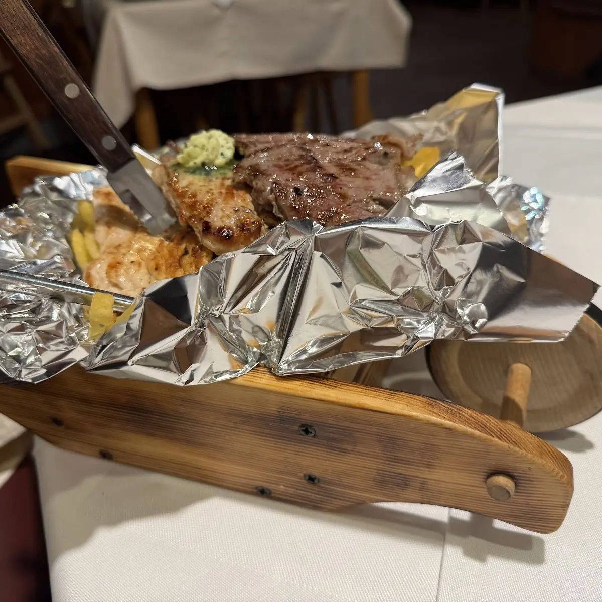 Führe Mist Grillteller