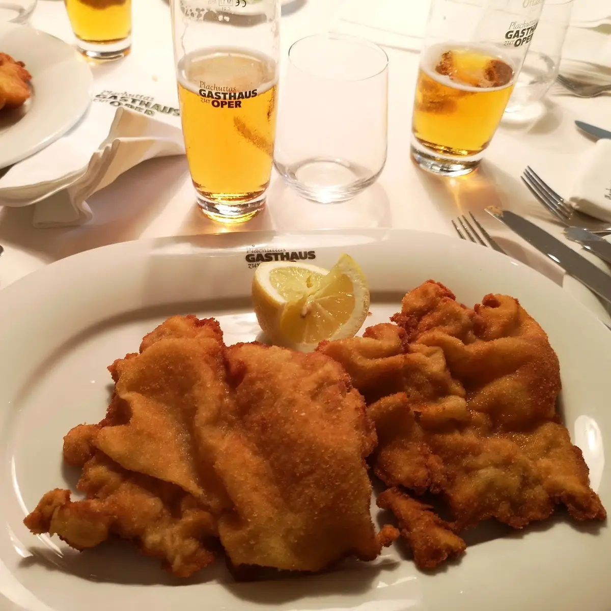 Veal Wiener Schnitzel Teller