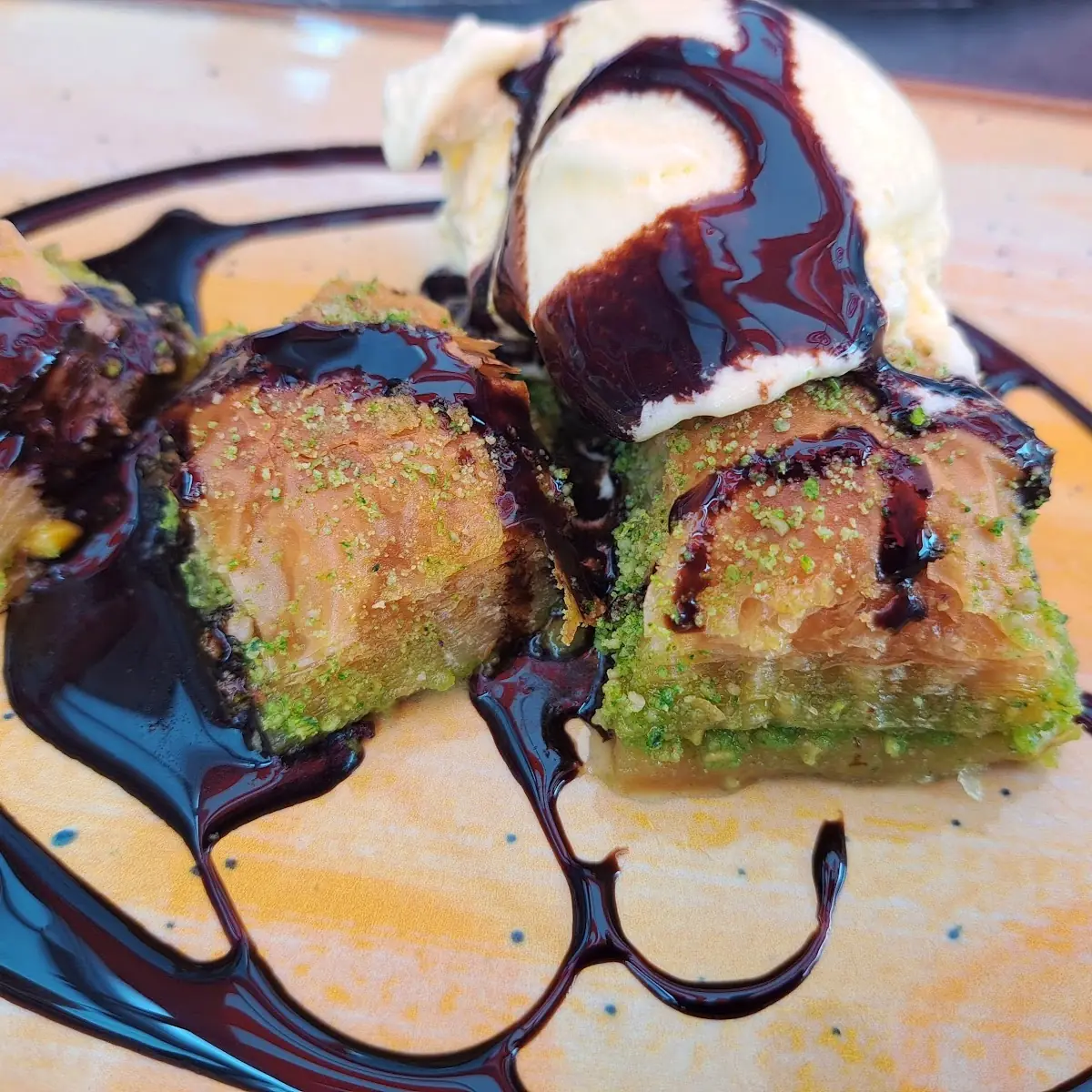 Baklava Mit Eis
