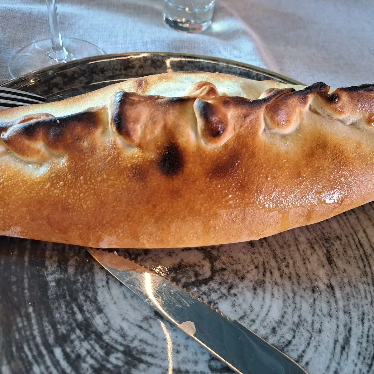 Pizza Calzone Gefüllte Pizza