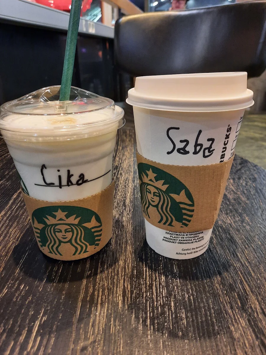Iced Cappuccino and Cappuccino