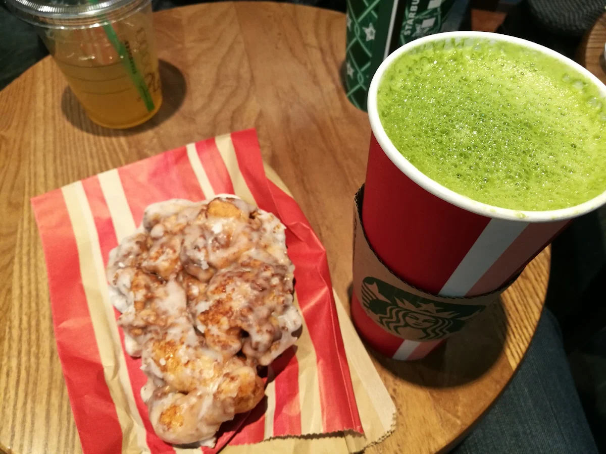 Matcha Latte Apple-cinamon Cookie