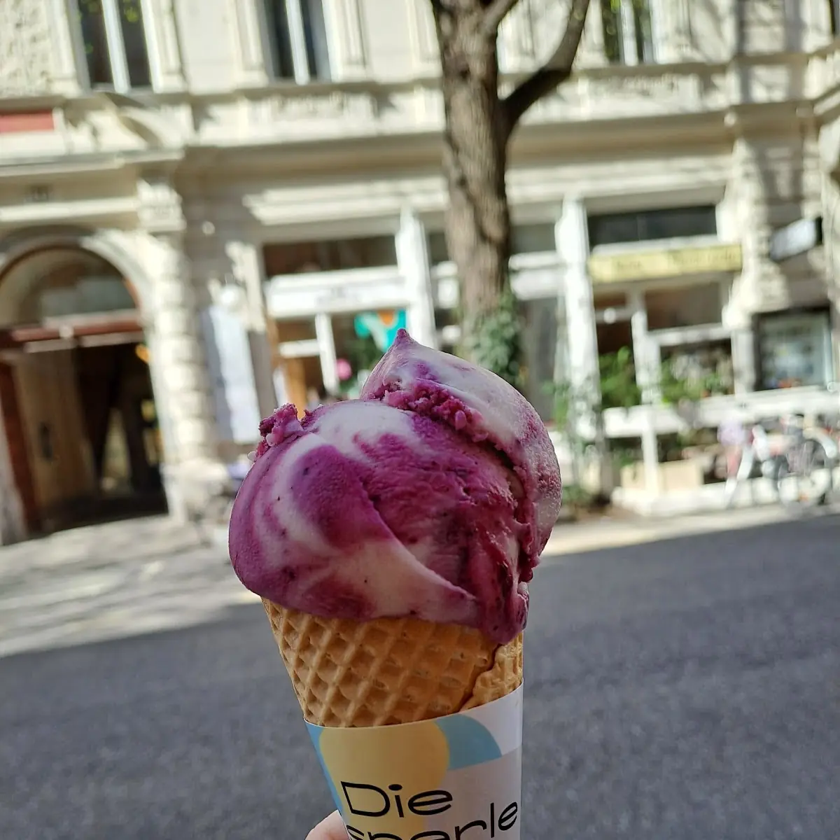 Lemon Blueberry Ice Cream