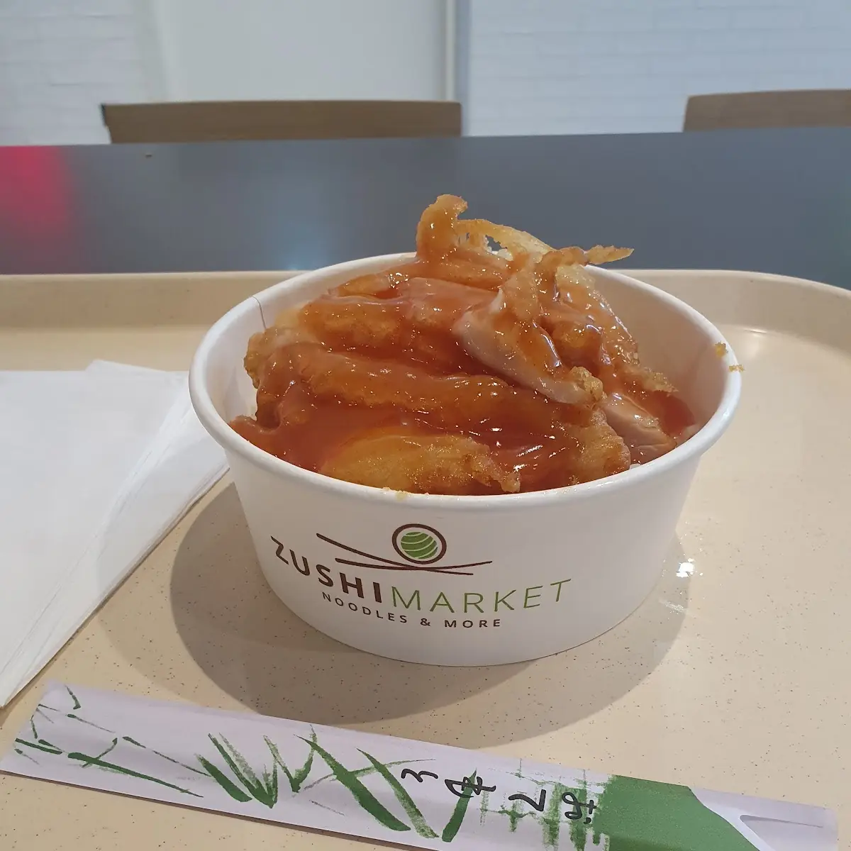 Reis Bowl Mit Crispy Chicken