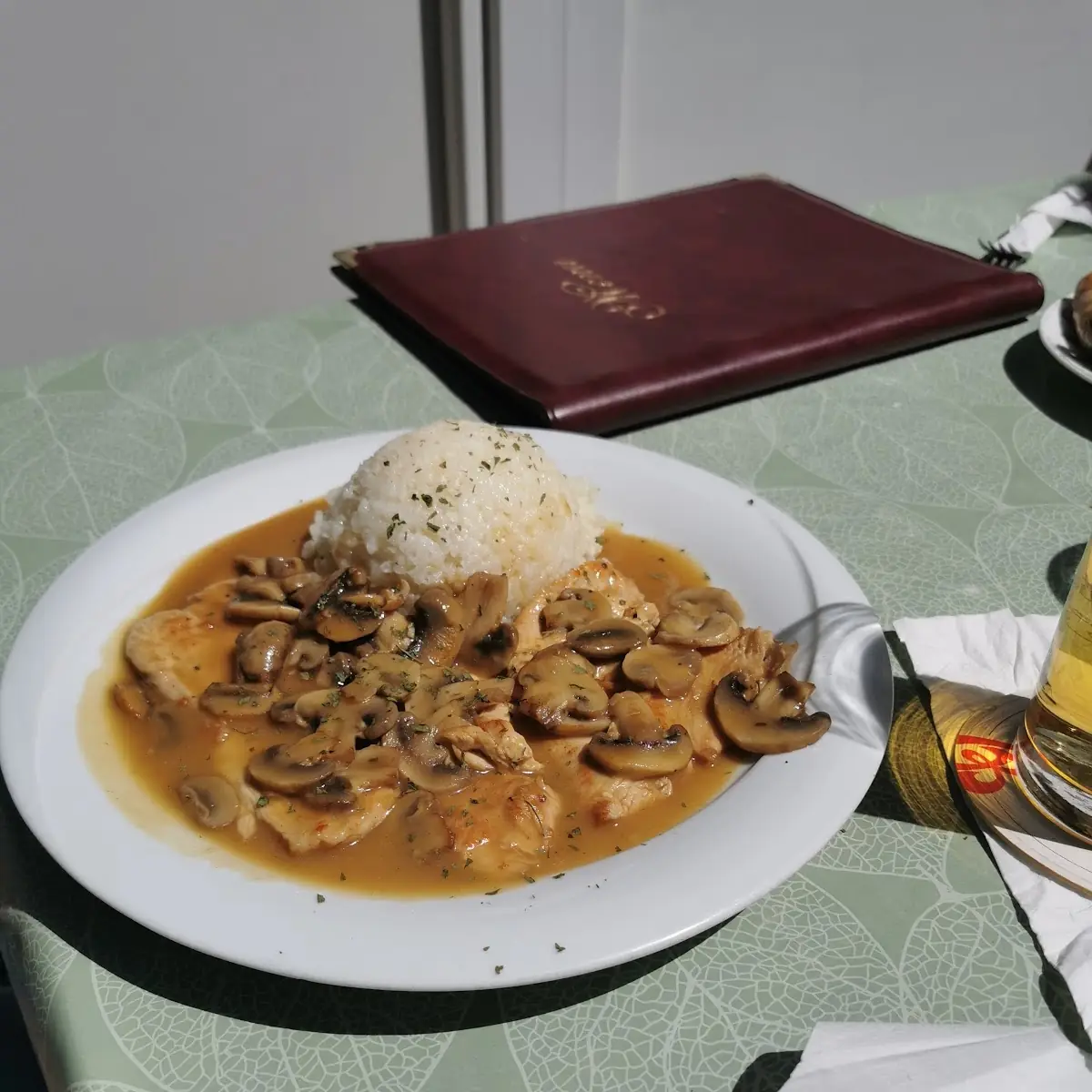 Champignon Schnitzel