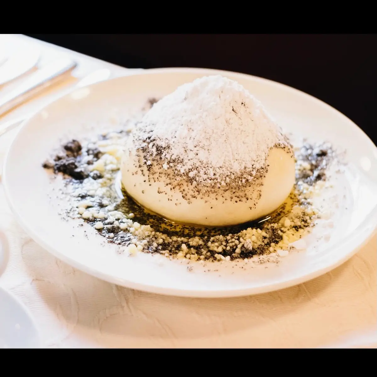 Topfen-nougatknödel