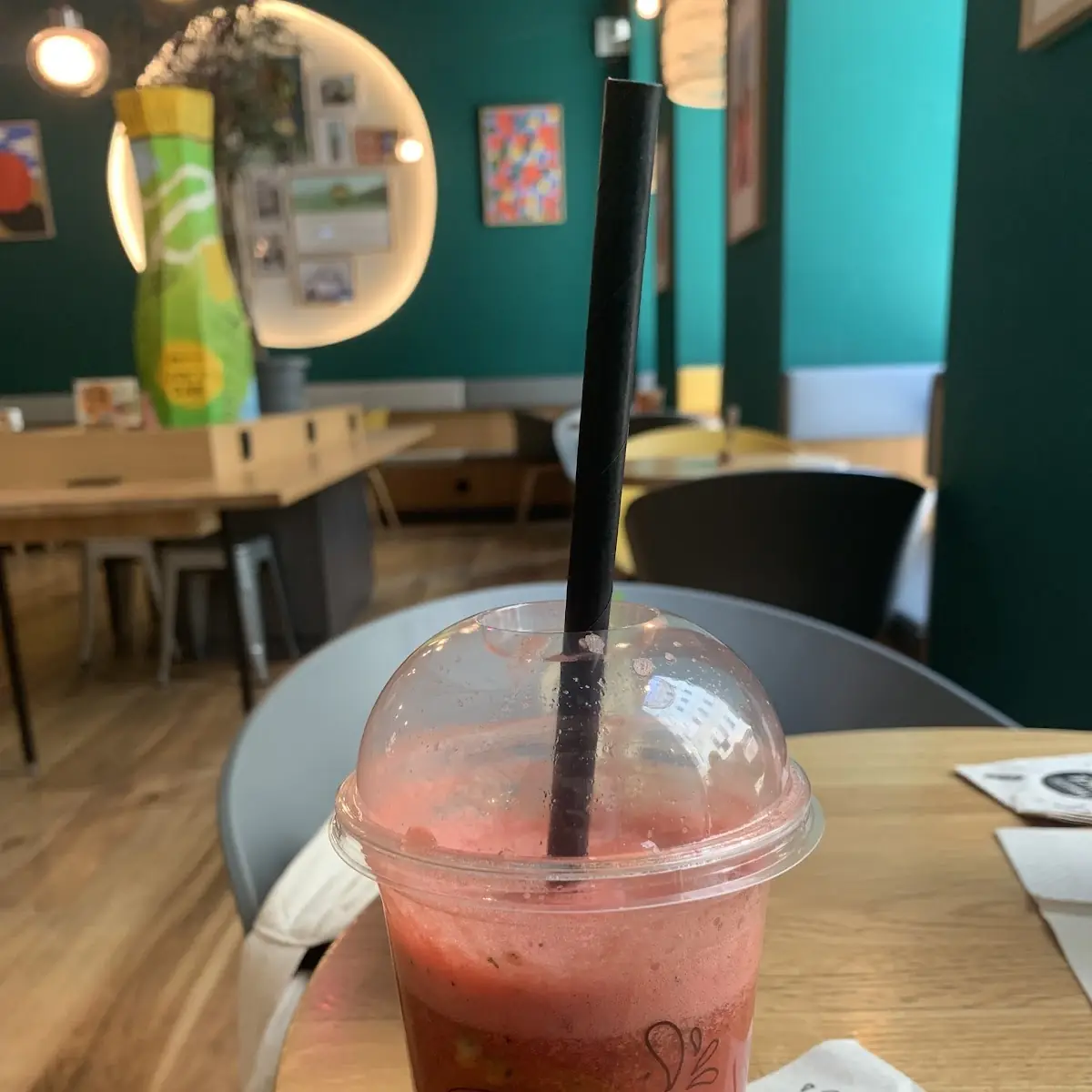 DIY Watermelon Juice Mint Lime Passion Fruit