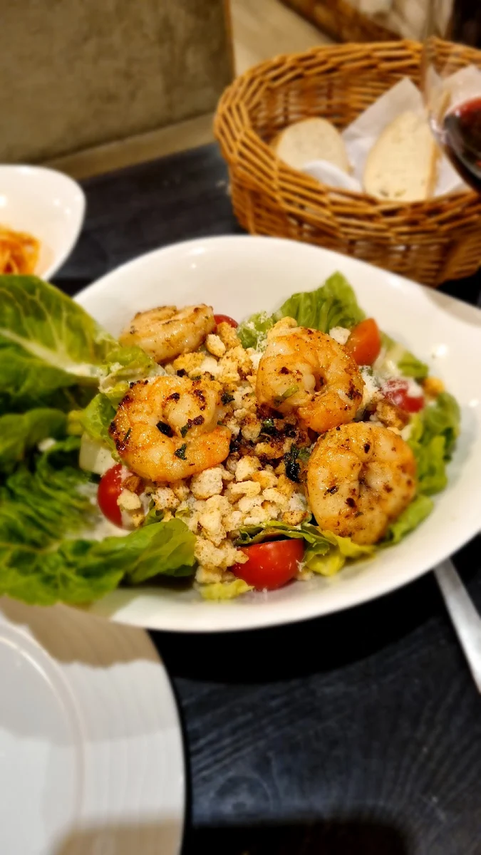 Garnelen Caesar Salat