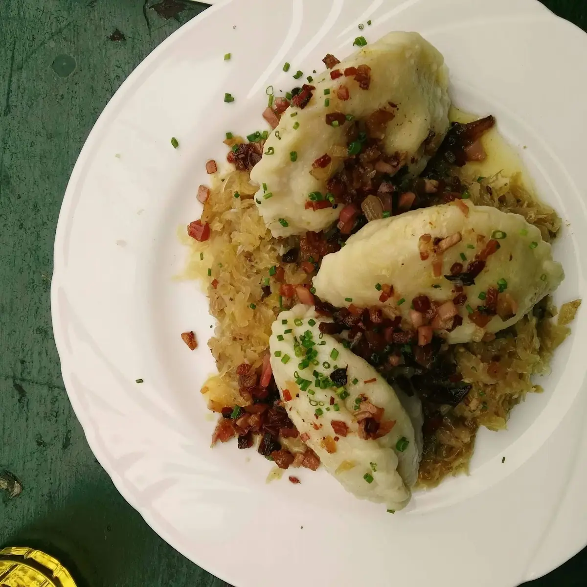 Fleischnudel Mit Kraut