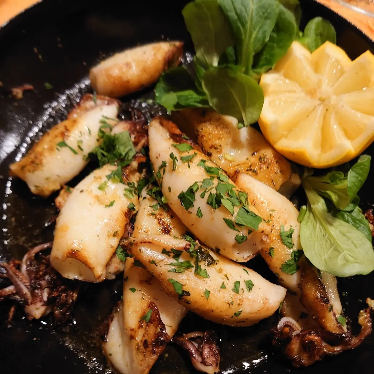 Calamari Gegrillt