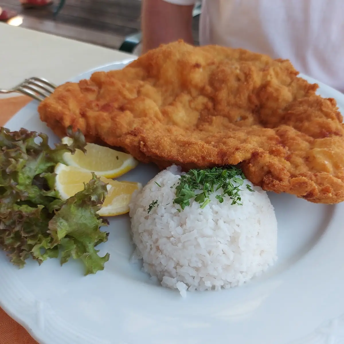 Wiener Schnitzel Mit Reis