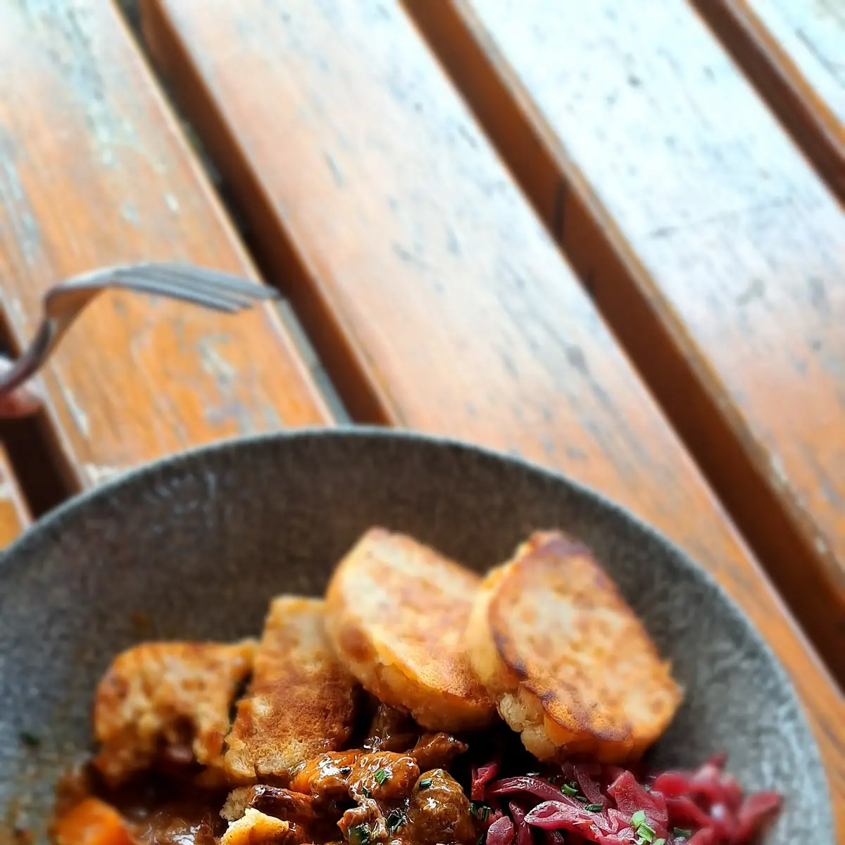 Rehragout Mit Eierschwammerl