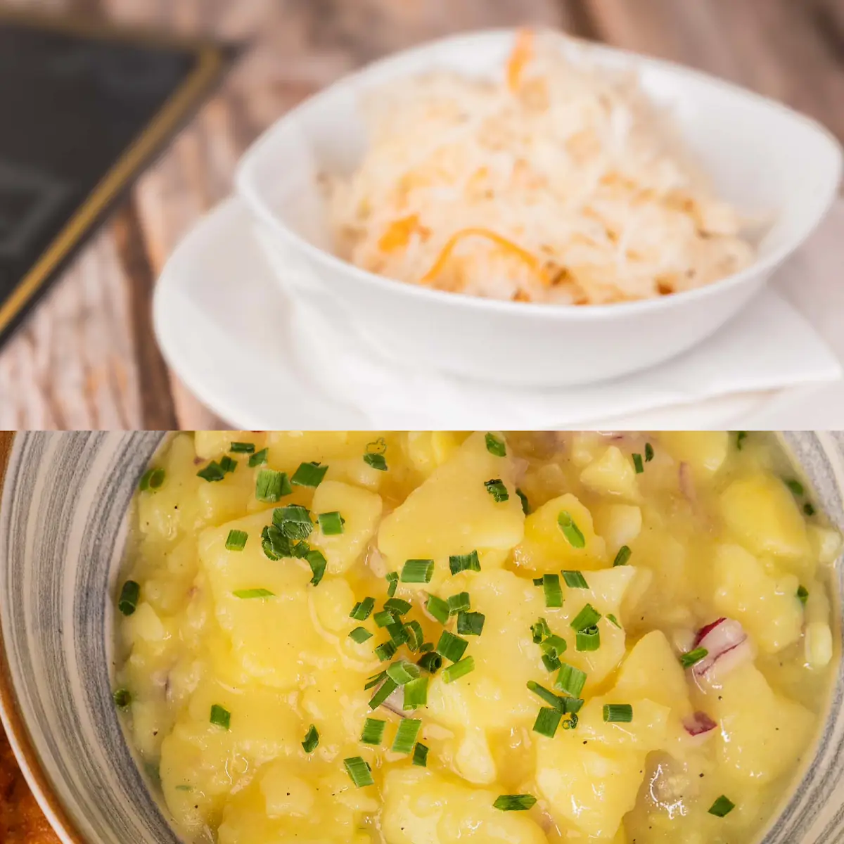Erdäpfel- Oder Krautsalat