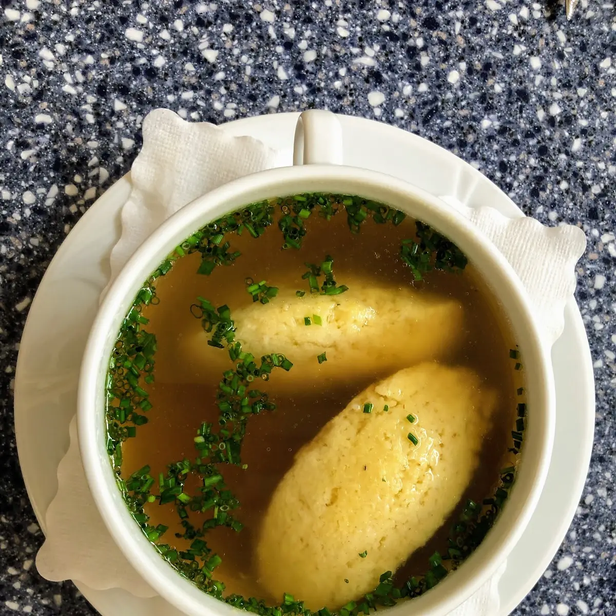 Grießnockerlsuppe