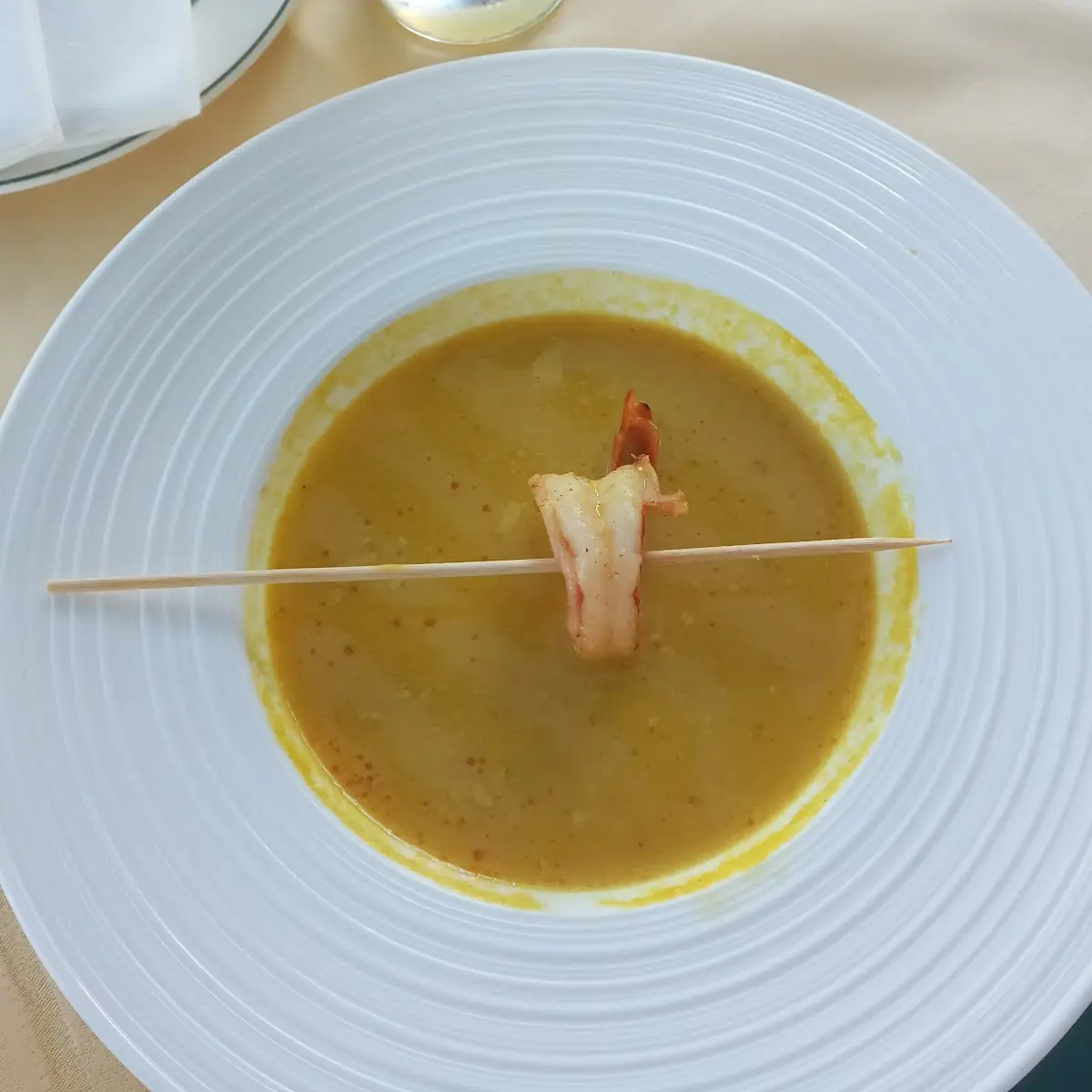 Currysuppe Mit Garnele