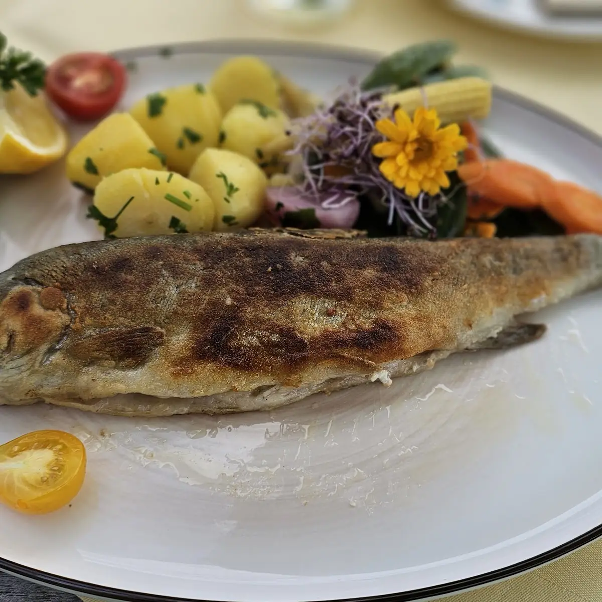 Forelle Vom Grill