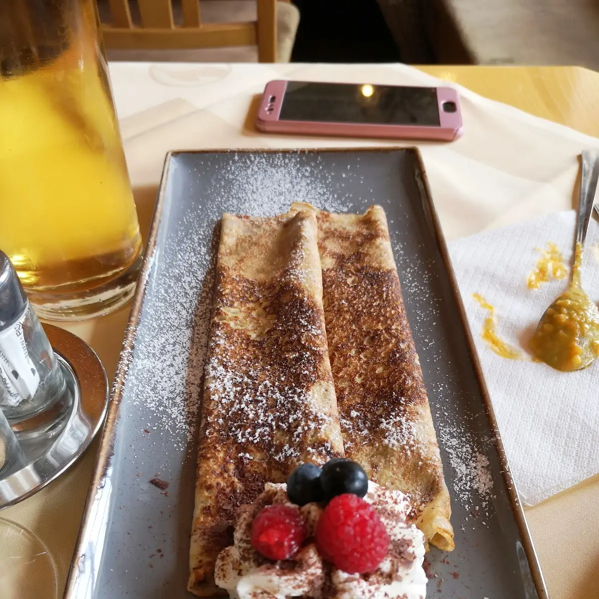 Pfannkuchen Mit Nutella