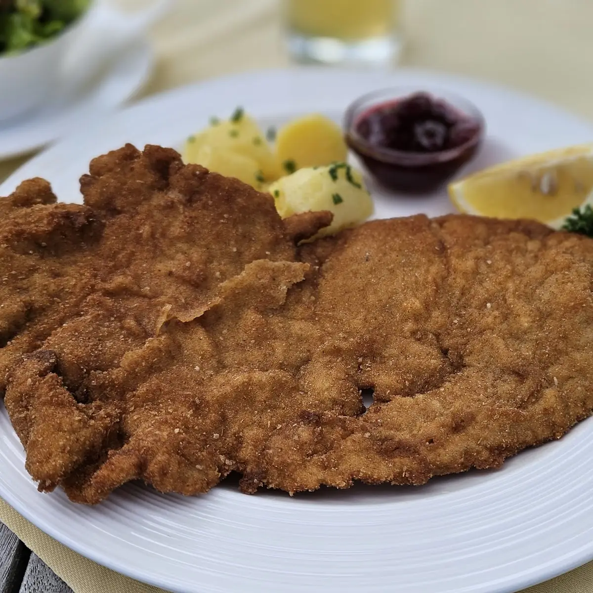 Wiener Schnitzel Mit Kartoffeln